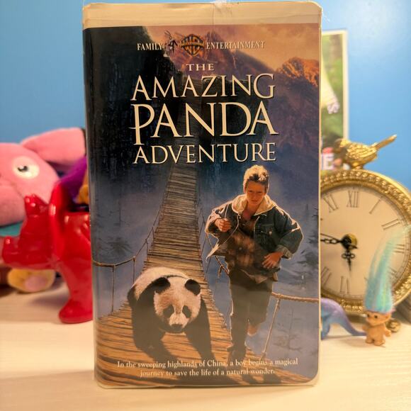The Amazing Panda Adventure VHS (1995) Clamshell Tested Works - Picture 1 of 4
